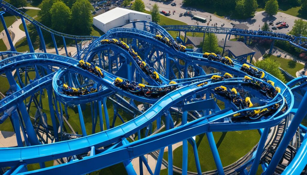 Banshee roller coaster